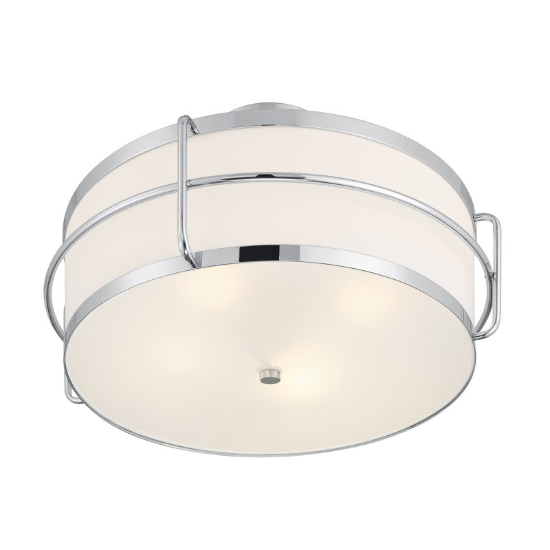 Plafonnier 4 lumières Savoy House Chauncey, Chrome poli