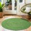 Tapis vert tressé à la main Zslater-1289012059