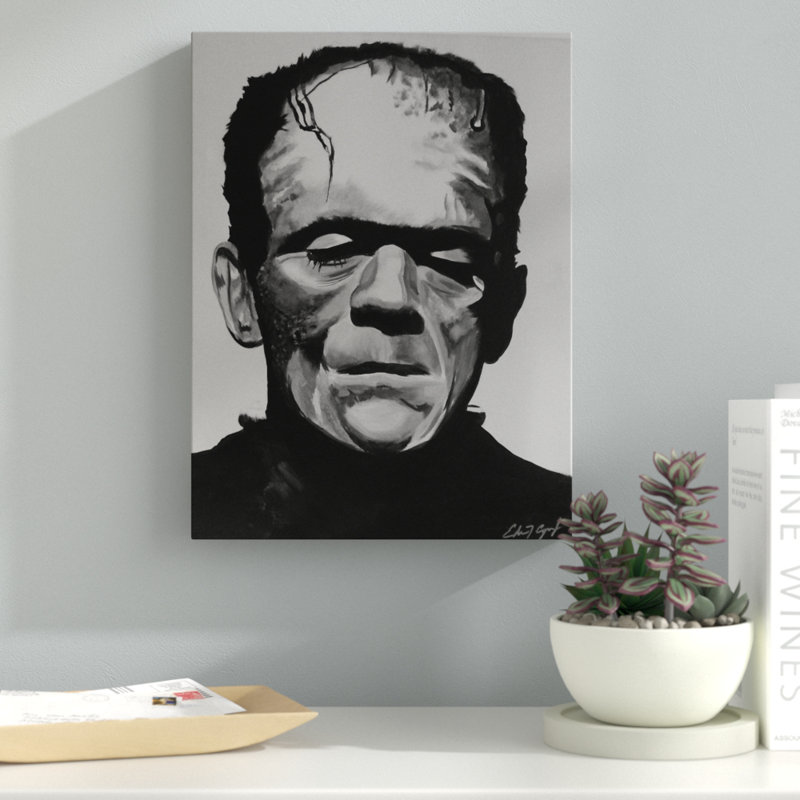 " Frankenstein ", 16" H x 12" W