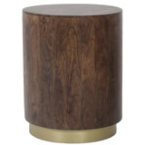 Paddock Solid Wood Top End Table