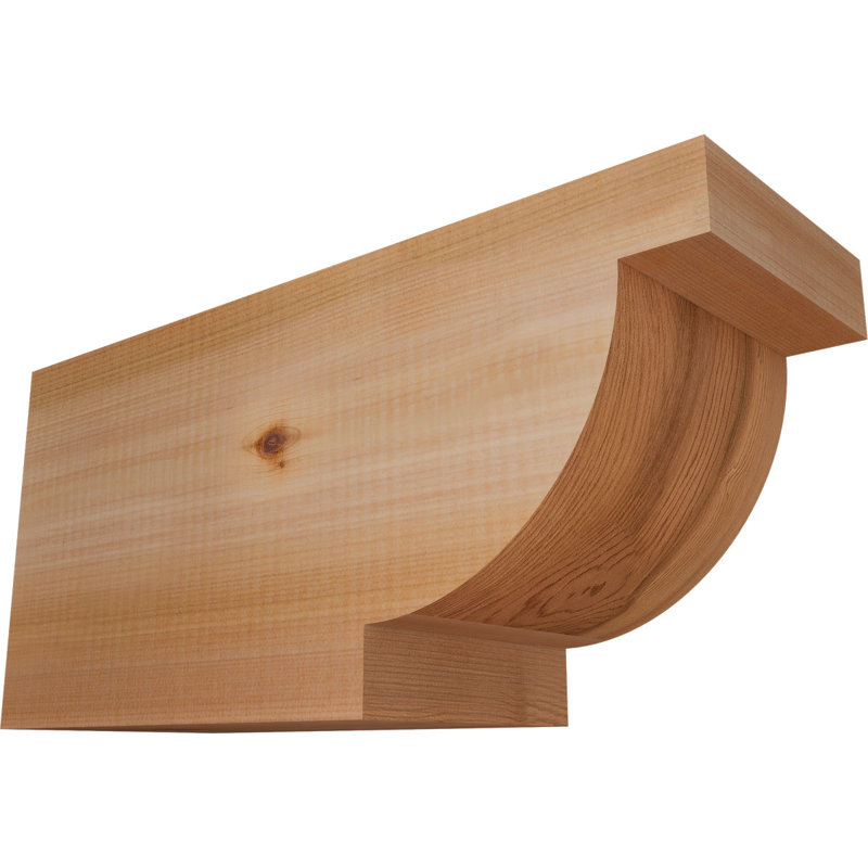 Queue Alpine, Cèdre rouge, H 8 po x l 16 po x P 5,5 po