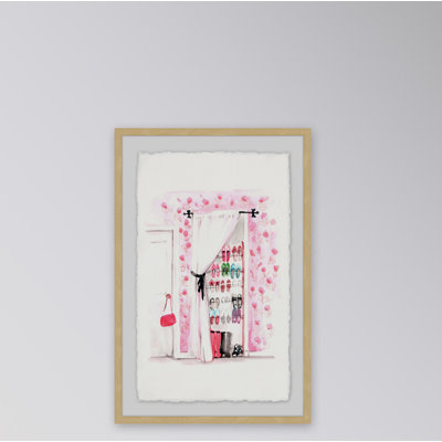 Shoe Closet - Single Picture Frame Painting