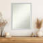 Miroir mural incliné demi-biseauté en bois Incline-119441027