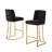 Counter & Barstools With Boucle Teddy Fabric And Base-2119475868-2119475873