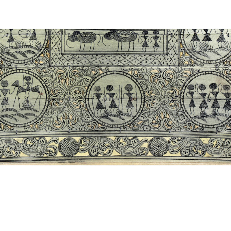 Vie sociale des tribus | Figurines Warli | Paata, peinture de l'Orissa