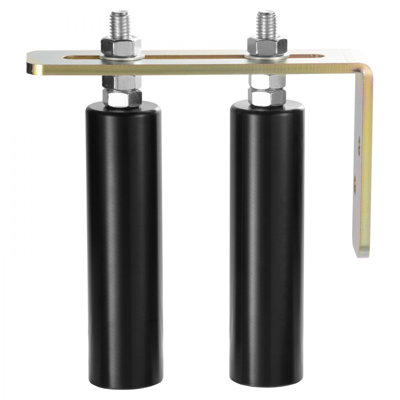 Quincaillerie coulissante pour porte coulissante 6 po avec support en L
