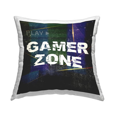 Abstract Throw Pillow