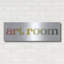  «Art Room Sign» par House Fenway, art mural en métal, 36 po x 12 po-1377856473