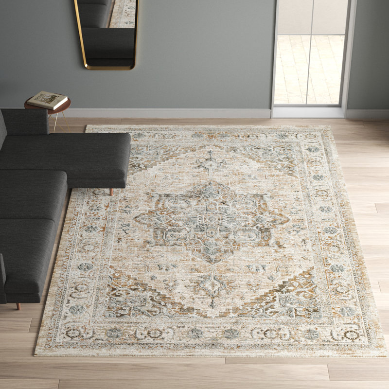 Hoeft Oriental Indoor Rug, Rectangle 9' x 12'