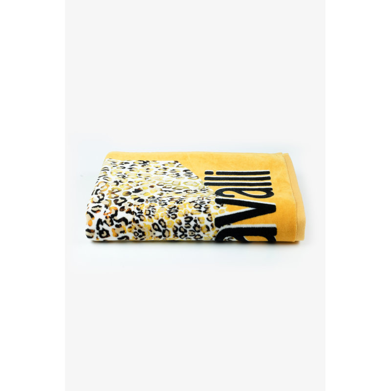 Leo Camouflage Beach towel, YELLOW