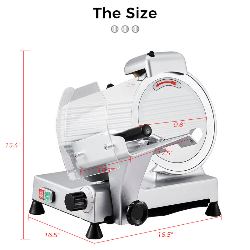 Blue Elephant Stainless Steel Meat Slicer