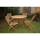 Milena Outdoor - Piece Dining Set with Cushions