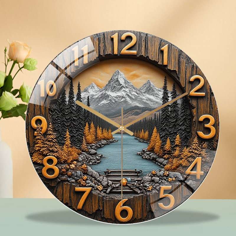 Horloge murale 12 po