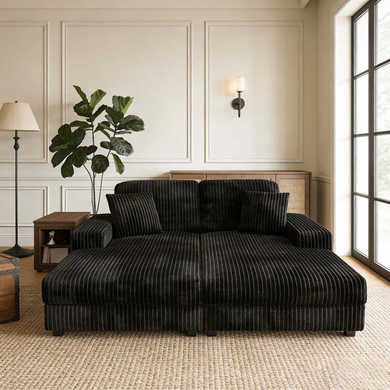 Canapé convertible, Black