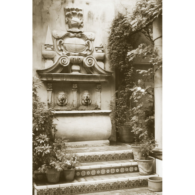 Fuente by Meg McComb - Wrapped Canvas Print, 76cm H x 51cm W x 3.8cm D
