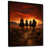 Black Floater Framed
