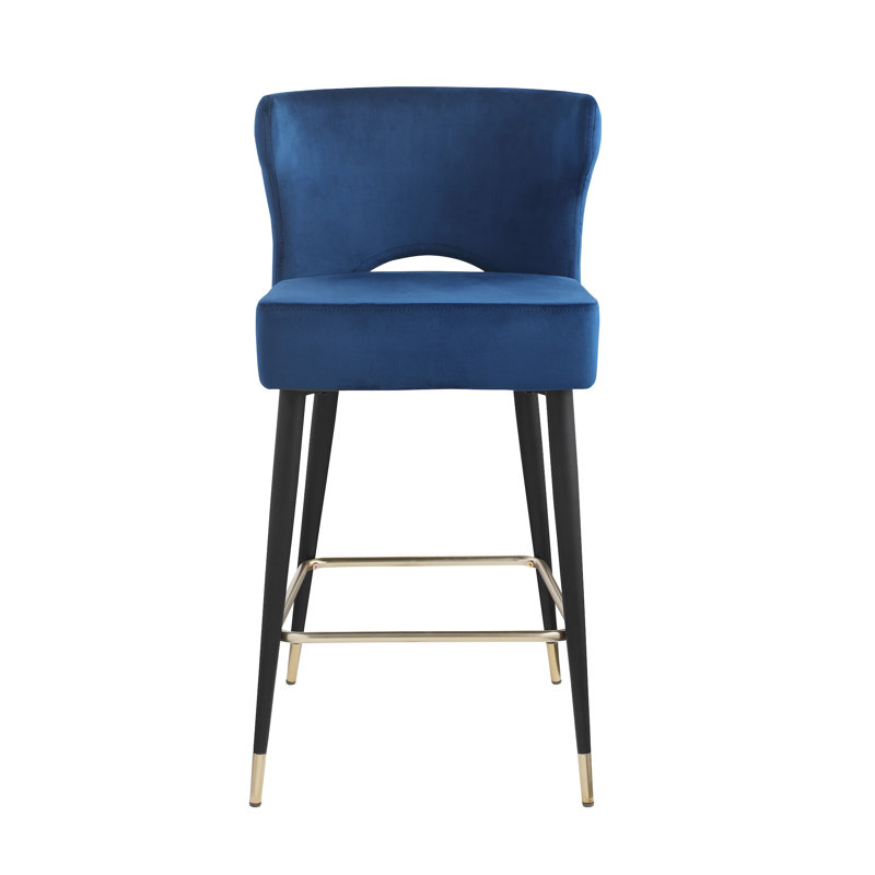 Tabouret de bar 28 po Jeannina, Bleu, 1
