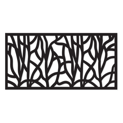 2 ft. H x 4 ft. W Polyethylene Privacy Screen by Grid Axcents