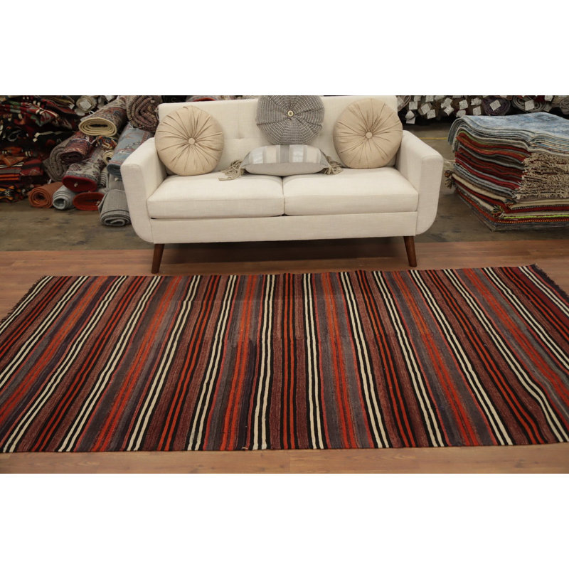 Tapis rayé 5 x 9