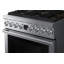 36" Pro-Range 6 Burners, Transitional, Silver, NG/LP-1804284006
