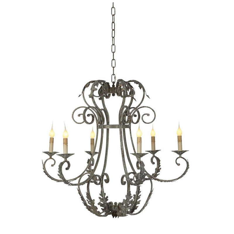 Lustre empire 6 lumières Florance, Haute mer