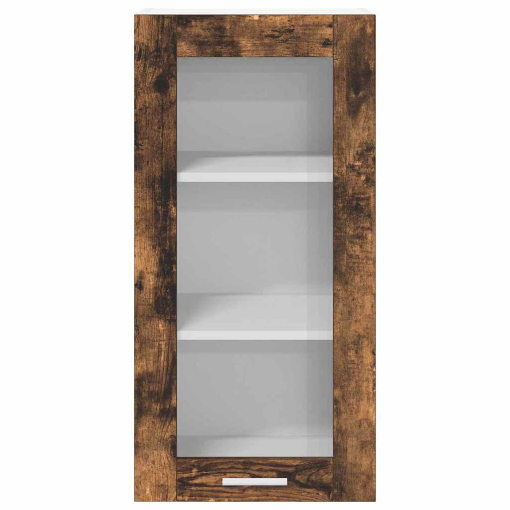 Vidaxl Hanging Cabinet With Storage Riga Grey Sonoma 60 X 31 X 80 Cm