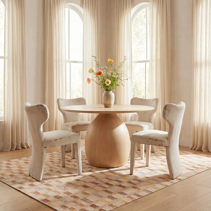 Mosiac Multi Machine Washable Rug, Rectangle 3' x 5'