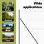 Vidaxl Hexagon Fence Steel-114621844-114621850