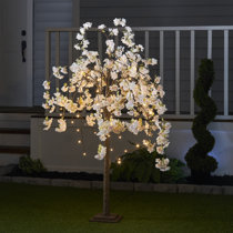 Fudios Lighted Olive Trees Artificial 4ft 160 LED Fairy Light for  Decoration Inside Outside, Lit Fake Tree Electric Greenery Lights for  Christmas