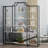 Kaeb Triple Wide 5-Tier Bookshelf, 70.87" L x 79.13" H Extra Large Bookcase, Tall Metal Display Shelf-1995300235