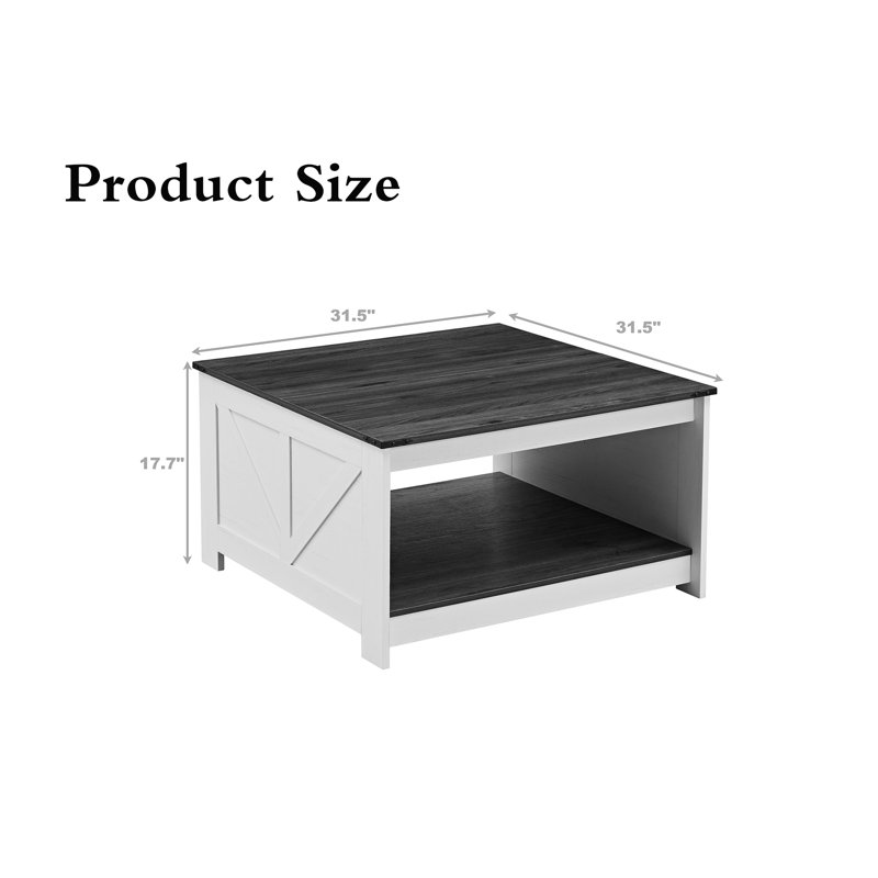 Table basse de style campagnard