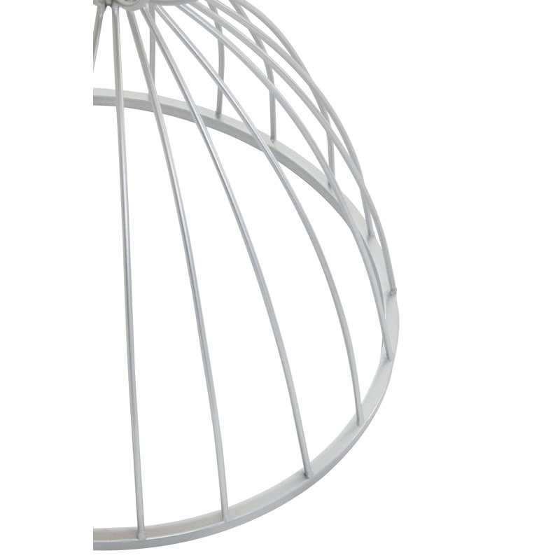 Jolie Glass Top End Table, Silver