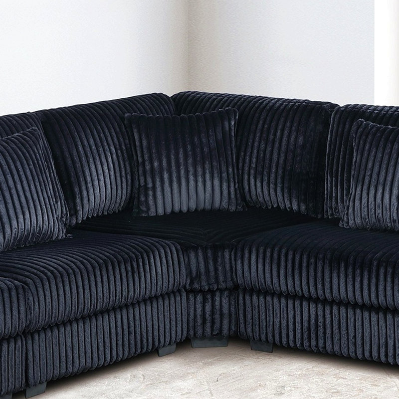 Ensemble de canapé modulaire de style contemporain 6 pièces Canapé