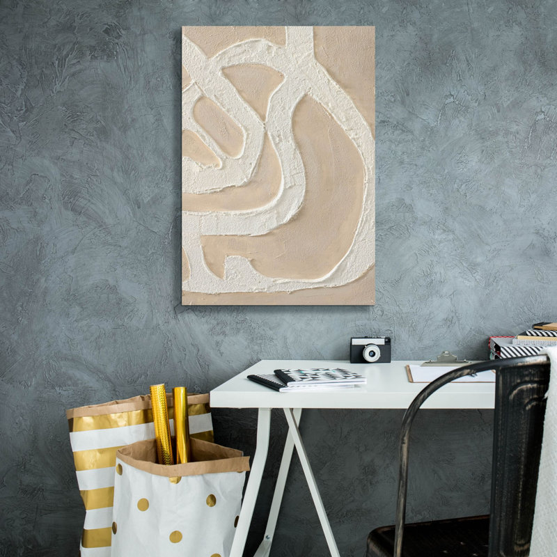  «Raw Organic» par Design Fabrikken, art mural sur toile, H 26 po x l 18 po