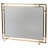 Gatsby Mesh Fireplace Screen - Single Panel, Steel Frame-91366771