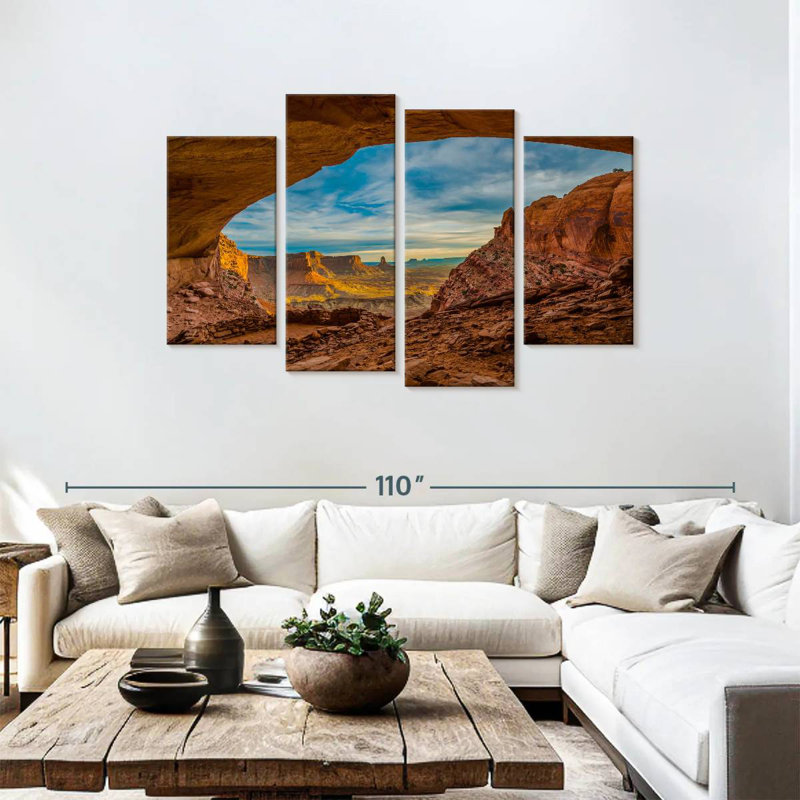 Alvord False Kiva Canyonlands National Park, 48'' H x 75'' W
