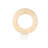 Cole And Grey Marble Ring Abstract Cream Decorative Sculpture With White Base