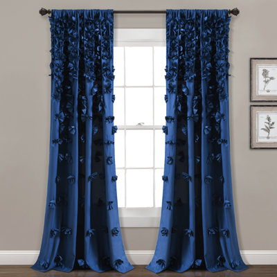 Semi Sheer Curtain Single Panel