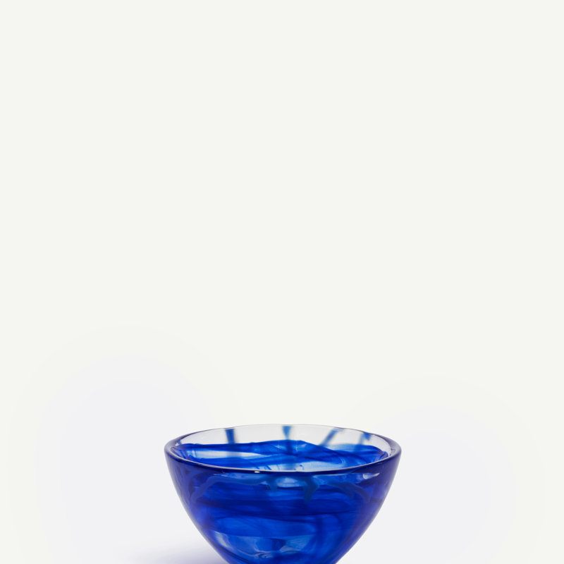 Bol contrastant bleu / bleu petit
