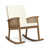 Coussin beige / structure brune est en rupture de stock