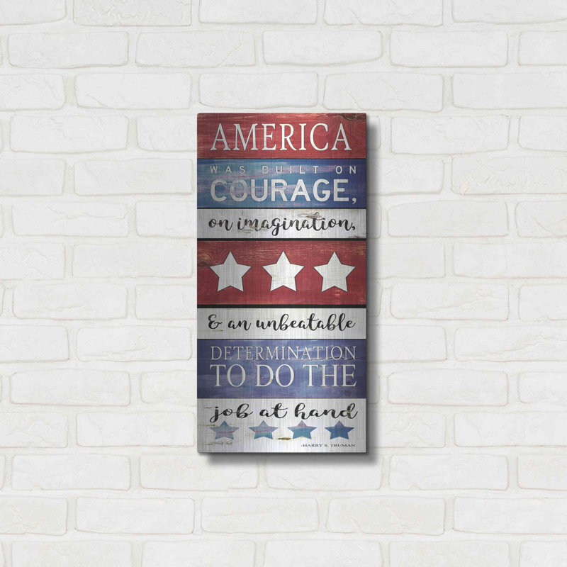 " America Panel " by Cindy Jacobs, 24" H x 12" W