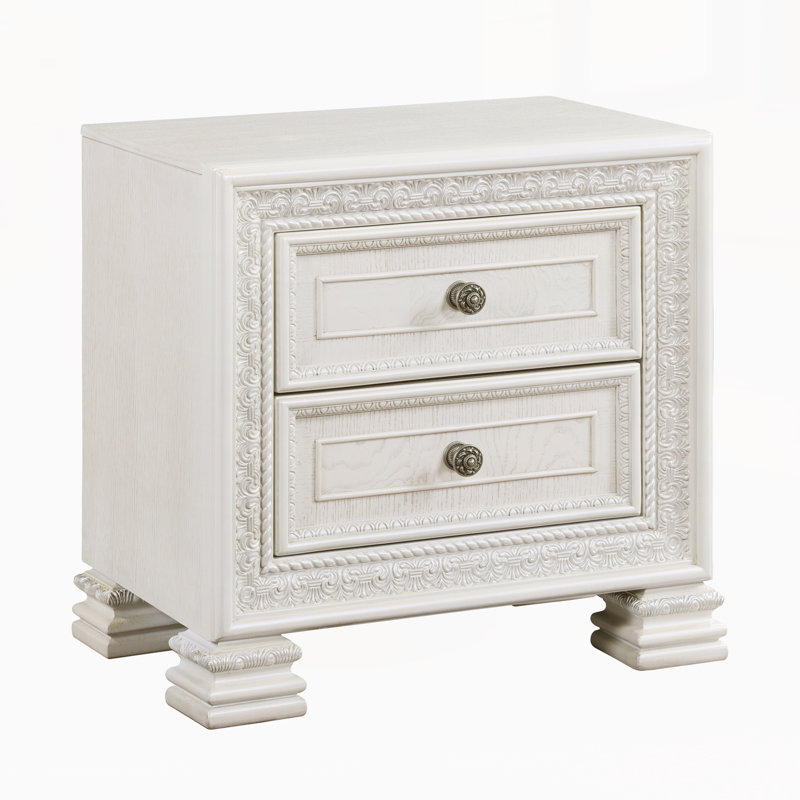 Table de chevet moderne avec tiroirs