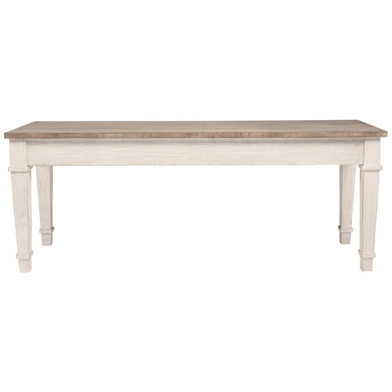 Densil Solid Wood Storage Bench