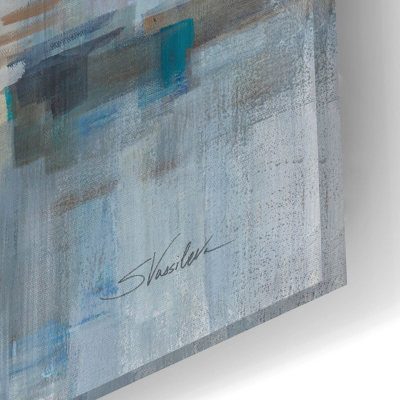  «Black Sea Harbor» par Silvia Vassileva, art mural en verre acrylique, 24 po x 16 po, H 16 po x l 24 po