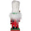 Collection casse-noisette en bois Kurt Adler Hollywood, rouge, vert et blanc, 9 po