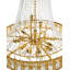 18 - Light Gold Chandelier Pendant