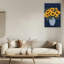 Tournesols, art mural 24 po x 36 po