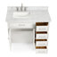 Ensemble de meuble-lavabo simple 43 po Dyllan Bergerac-372985114-341166924