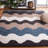 Calico Shag Performance Abstract Rug-453619334