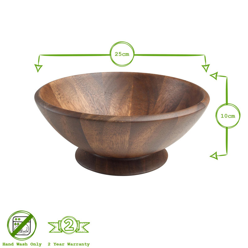 T&G Wood Serving Bowl